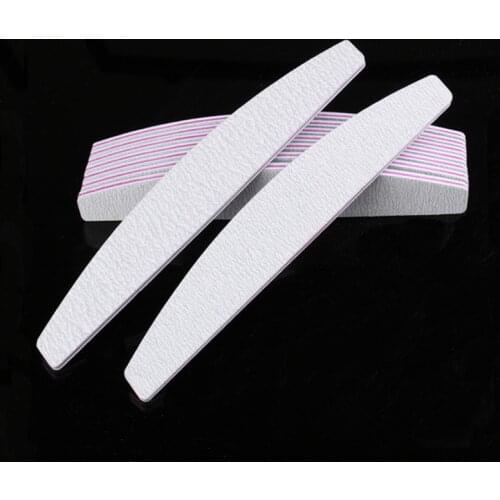 1PC Nail Art Files 100/180 Nails Accessoires Gel Nail Polish Polishing Pedicure Manicure Buffers Nail Care Tools lime a ongle