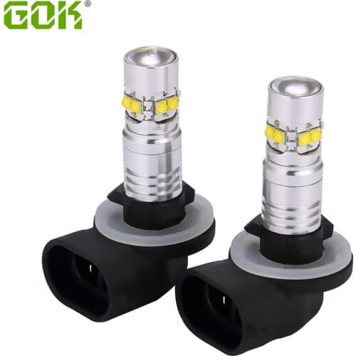10Pcs H3 h1 880 881 50W High Power LED Car Fog Light Driving Bulbs LED lamp for Automotive Parking Vehicle External Light 12-24v