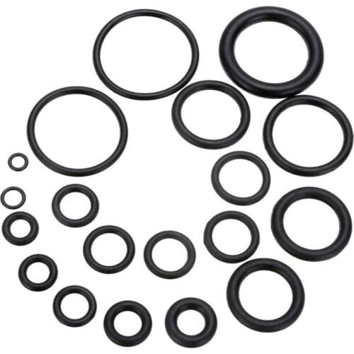 100Pcs Black "O" Type Sealing Rubber Ring Gaskets 20/21/22/23/24/25/26/27/28/29/30 *1.5 MM