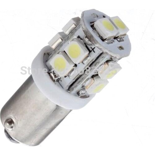 100pcs High Quality Car Auto Bulbs BA9S T4W 10 SMD 1210 3528 LED Interior Reading Map Lamp Auto Light Source DC 12V