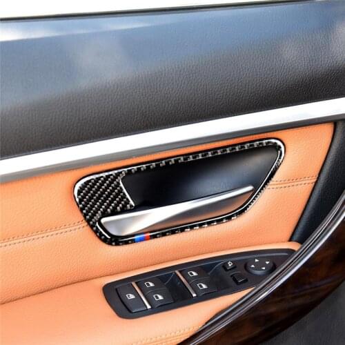 Car Styling Accessories 3D Stickers for BMW E70 E71 X5 X6 Carbon Fiber Dashboard Speaker Decorative Panel Decoration