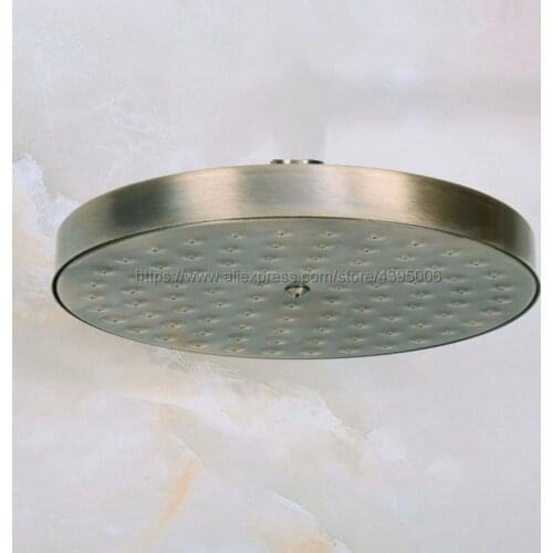 Antique Bronze Round Rainfall Shower Head Bathroom Round Showerhead Faucet Accessory Bsh215