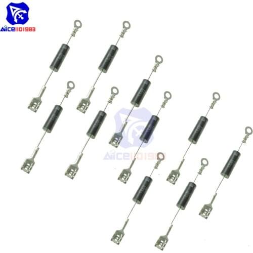 Diymore 10PCS/Lot CL01-12 Rifitier Diode High Voltage Microwave Diode Replace HVM12 HVR-1X3 T3512 T4512 512H for Microwave Oven