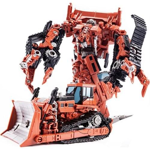 Deformation Robot Car Model Toy Alloy Engineering Car Machine Toy Cool Movable Deformation Car Child Toy Boy Birthday Gift