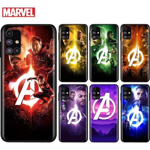 Marvel Avengers Hero Cool For Samsung Note 20 10 9 8 Ultra lite Plus Pro F62 M62 M60 M40 M31S M21 M20 M10S Soft Phone Case