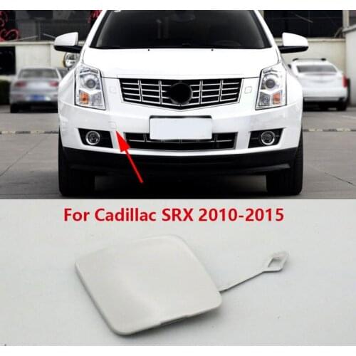 For Cadillac SRX 2010 2011 2012 2013 2014 2015 Car Front Bumper Tow Hook Cover Trailer Eye Cap Lid