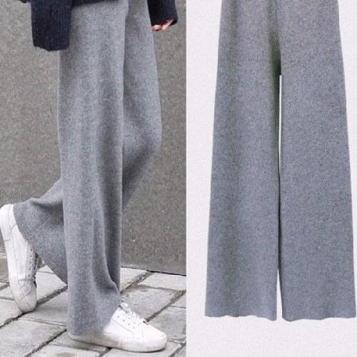 LuiseSandyHan Women's Wide Trousers