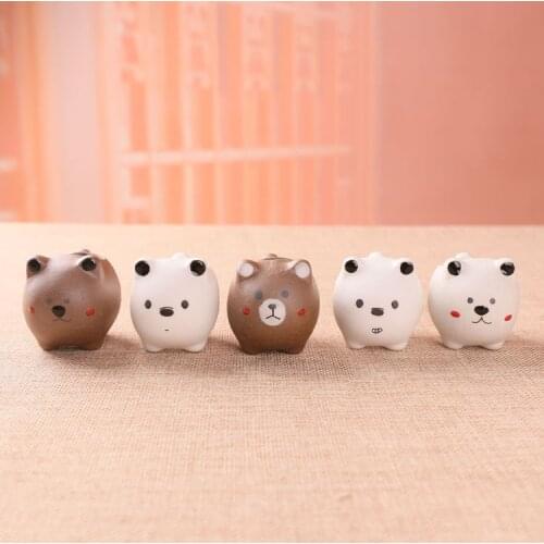 Cute Bear Succulent Flower Pot Succulent Plants Creative Ceramic Garden Animal Party Cute Garden Flower Pot Outdoor Decor