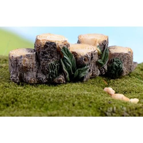 Stumps Bridge Miniature Fairy Garden Home Houses Decoration Mini Craft Micro Landscaping Decor DIY Accessories