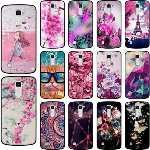 For LG K10 Cover Soft TPU Case For LG K10 LTE K420N K430 K430d Case Silicone Back Cover For LG K10 2016 Capa Funda Coque Cover