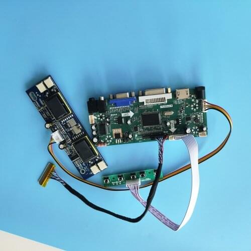 Kit for LM230WF1-TLA3 23" 30pin 1920X1080 Controller board Screen Panel VGA DVI HDMI Driver M.NT68676 DIY LVDS 4 lamps