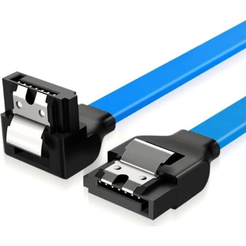 2021 New 8-Core Copper Flexible Sata3.0 SSD Serial Port Data Cable SATA Cable 3.0 Data Cable 6GB/S Durable Wire