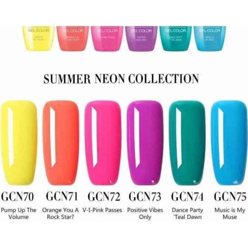 NEWEST UV Gel Nail Polish Set For Manicure 15ml Scotland Collection Winter Neon Color Semi Permanent Vernis Hybrid Gel Varnish