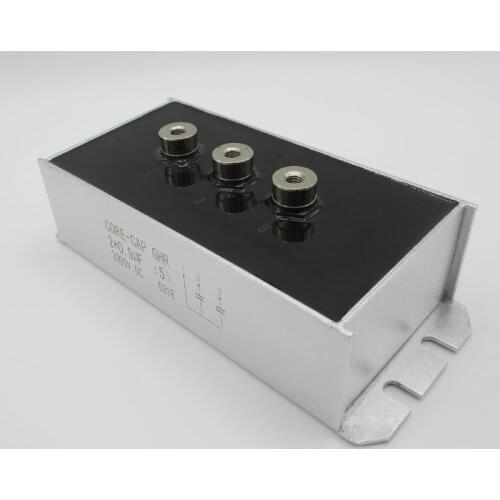 New 2*0.9UF 3000VDC high frequency resonant capacitor bank