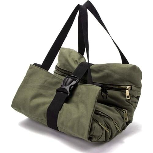 Hanging Roller Zipper Carrying Bag Durable Oxford Cloth Reel Tool Bag Carrier Tote Multipurpose Tool Roller Storage Pouch