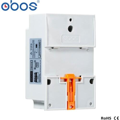 Free Shipping New BS316 25A Intelligent Microcomputer Programmable Electronic Timer Time Switch Relay Controller AC110V