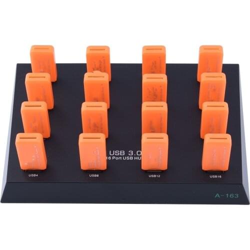 Cheapest usb flash drive duplicator with 16 ports USB HUB for USB devices duplication at the same time