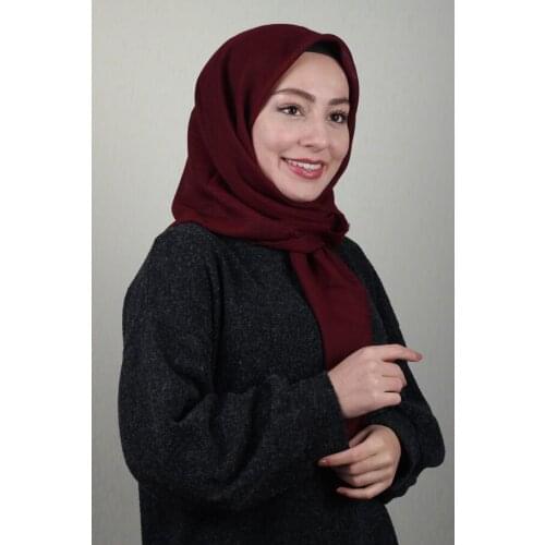 JAWEL SOLID COLOR LINEN FLAMLI SCARF-DESEN-02-RENK-09