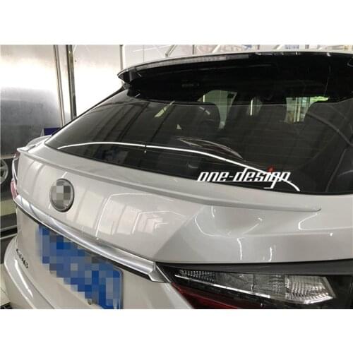 SHCHCG ABS Plastic Painted Color Rear Roof Spoiler Trunk Boot Wing Car Accessories For Lexus RX200t RX450h RX 2016 2017 2018