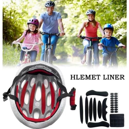 Helmet Inner Liner Protection Sponge Padding Buffer Motorcycle Bike Safe Riding Comfortable Helmet Mat