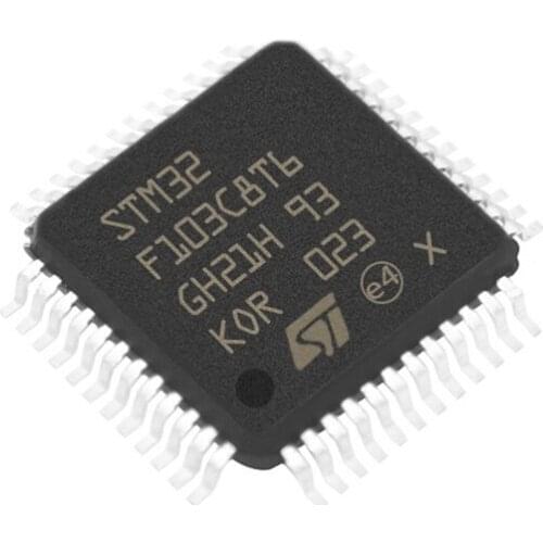 1PCS STM32F103 STM32F103CBT6 GD32F103C8T6 STM32F103C8T6 32F103 IC MCU 32BIT 128KB FLASH 48LQFP IN STOCK