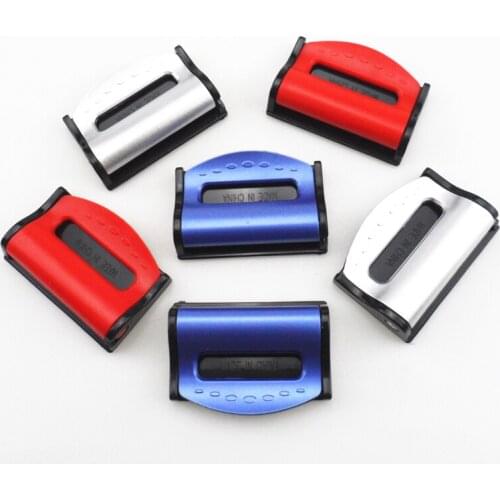 2PCS Car Seat Belt Buckle Adjusters Clip Interior Accessories for Skoda Octavia Fabia Rapid Superb Yeti Roomster