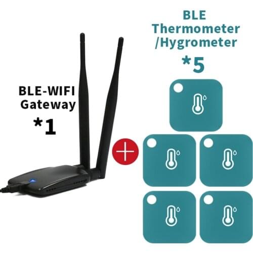 5-1-wifi thermometer hygrometer intelligent data recorder remote control iPhone / Android thermometer