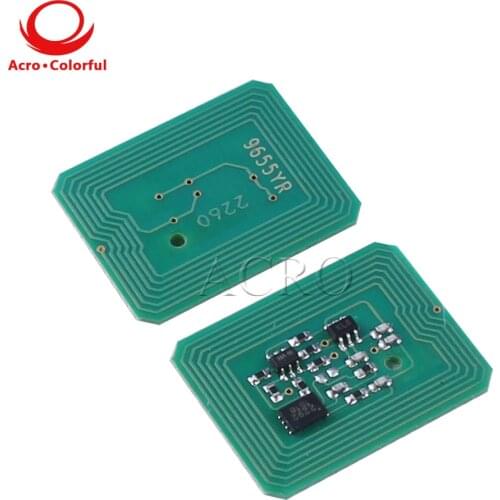 5 SETS Color Reset Chip for Oki C6050 C6000 Black Cartridge 43324469 Laser Printer