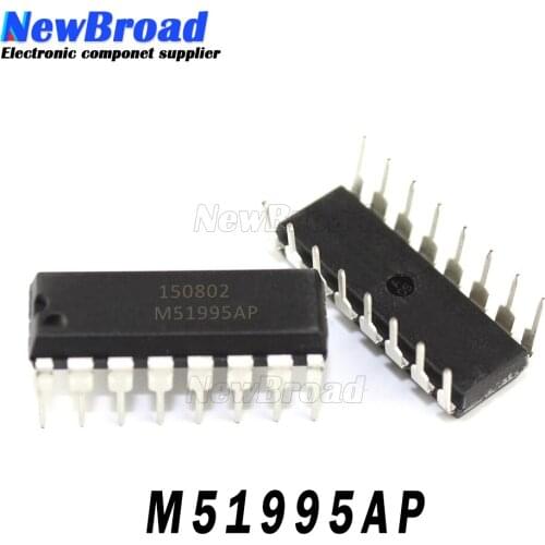 5pcs M51995AP DIP-16 M51995P DIP M51995 DIP16