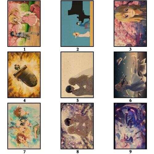 Diamond Mosaic Diamond Painting Anime Your Lie In April Diamond Mosaic Full Diamond Embroidery Cross Stitch Kit Home Decor