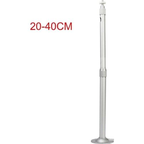 Aluminum Security Camera Ceiling Mount Bracket Adjustable CCTV Stand 20-40cm