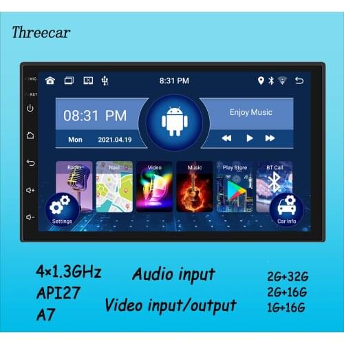 Android 9.0 2 Din Car radio Multimedia Video Player Universal auto Stereo GPS MAP For Volkswagen Nissan Hyundai Kia toyota CR-V