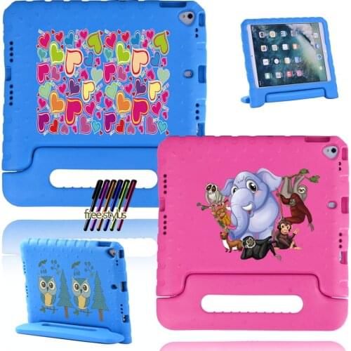Tablet Case for Apple IPad 7 10.2 Inch / IPad 8 10.2 Inch Shockproof and Dustproof Child Protection Cover + Free Stylus