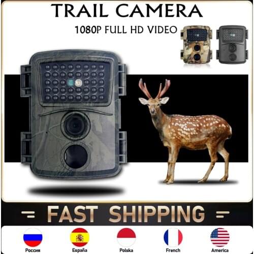 Hunting Trail Camera PR-600 12MP 1080P Infrared Wild Cameras Monitoring Forest Wildlife Surveillance Cam Night Vision Photo Trap