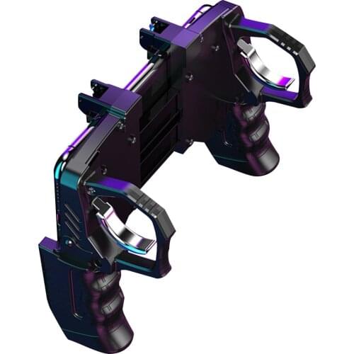 Gaming Controller Helper Mobile Phone Game Shooter Trigger Fire Button Gamepad Joystick Black