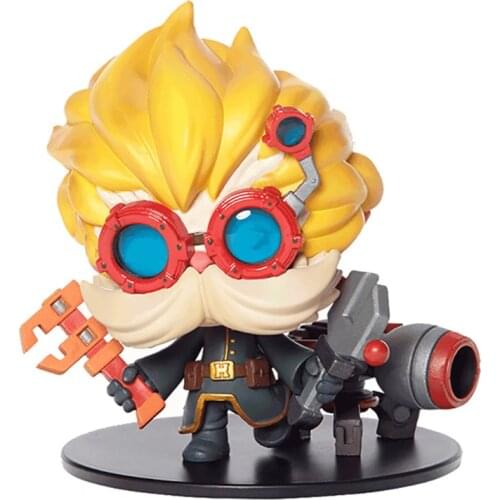 League of Legends Heimerdinger Game Peripheral Model Anime Dolls Figures Collectibles Pvc Model Toys Collectibles Model Toys