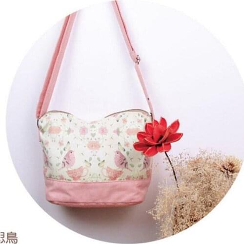 M531 Cute Animal Series Rabbit, Bird Zipper Small Slant Bag Beautiful Chid Messenger Bag Small Size Children