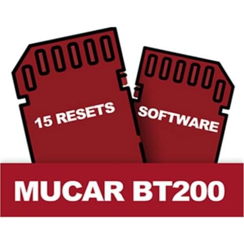 MUCAR BT200 15 Resets Software for 1 Year 24 hours Open Car 15 Resets Software Activate
