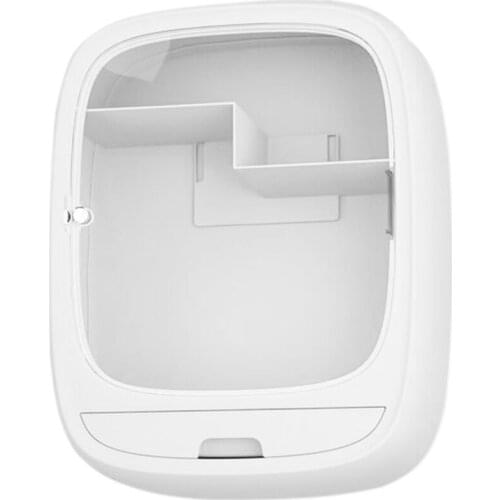 Wall Mounted Makeup Organizer,Clear Cosmetic Storage Organizer Box Makeup Display Box Skincare Display Case