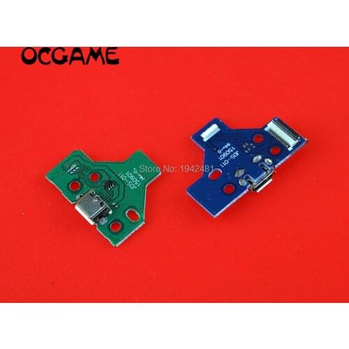 OCGAME 2pcs/lot 12PIN 14PIN 12/14 pin USB Charging charge charger power Port Socket For PS4 controller with board