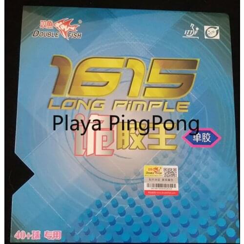 Original Double Fish 1615 MonsterTable Tennis Rubber Long Pimple Ping Pong Rubber Pips-Out Back Spin for 40+ Ball