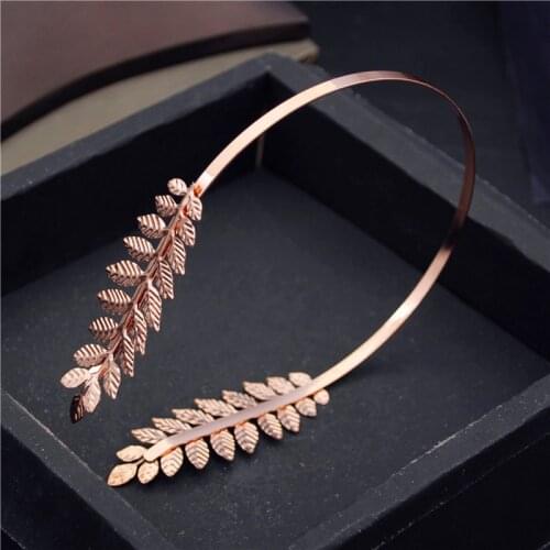 Princess Rose Gold Headband Metal Hairband Crown Tiaras Queen King Party Birthday Wedding Tiaras Hair Jewelry Head Ornaments