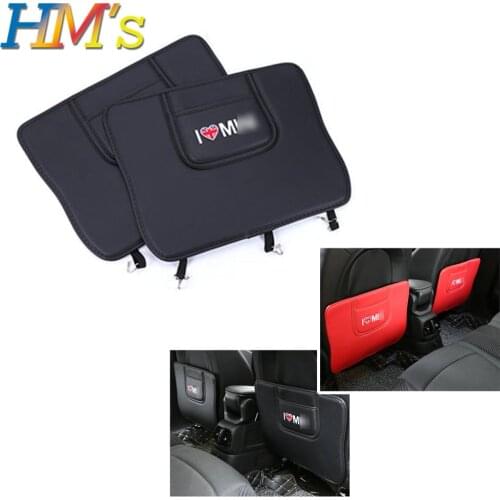 Anti Kick Clean Mat Pad Cushion for Mini Cooper R56 F56 F54 F55 R55 Car Accessories Seat Back Cover for Mini Countryman R60 F60