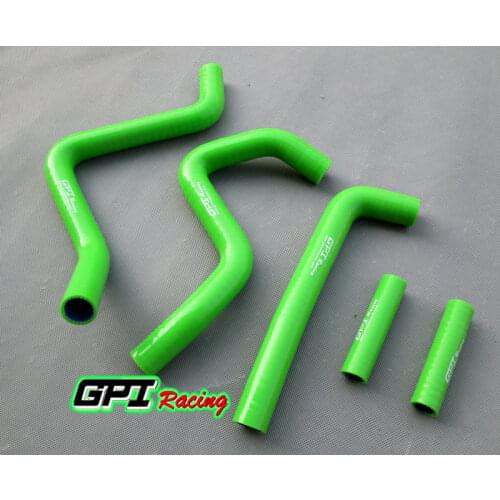 High performance. silicone radiator hose for Kawasaki KX250 KX 250 1994-2002 95 96 97 GREEN