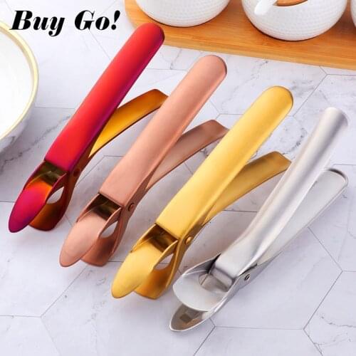 18/8 Stainless Steel Bowl Clip Anti-Hot Dish Plate Holder Pot Pan Gripper Multifunctional Clamps Retriever Tongs Kitchen Helper