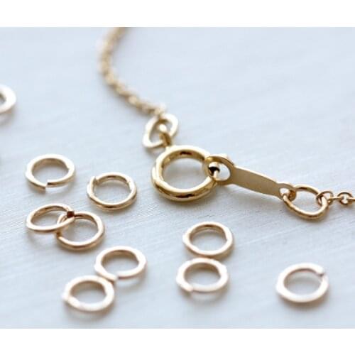 14k gold plated jewelry accessoriescopper chain CLASP making DIY chain necklace FPPJ