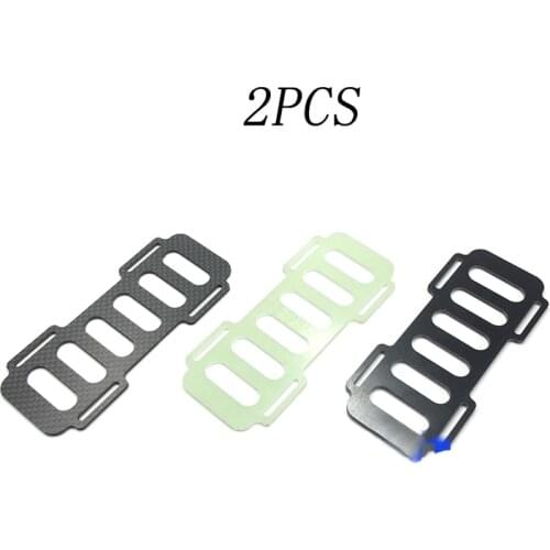 2PCS Epoxy Glass Fiber Carbon Lipo Battery Fixed Plate Holder ESC Mount Base 120x53x2mm Parts for RC Electric Boat