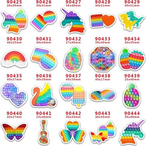 30pcs/Lot Toy Game Printed Planar Resin for Hair Bows PR90425