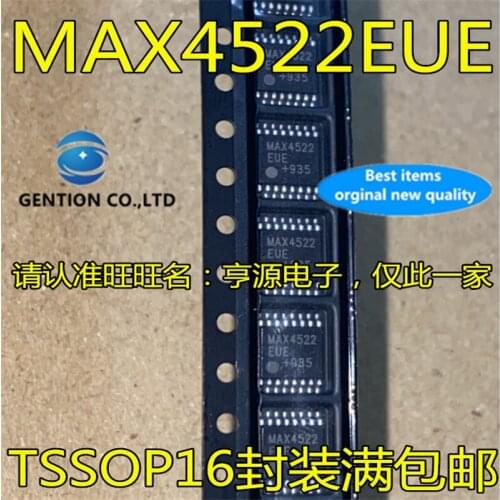 5Pcs MAX4522 MAX4522EUE TSSOP16 in stock 100% new and original