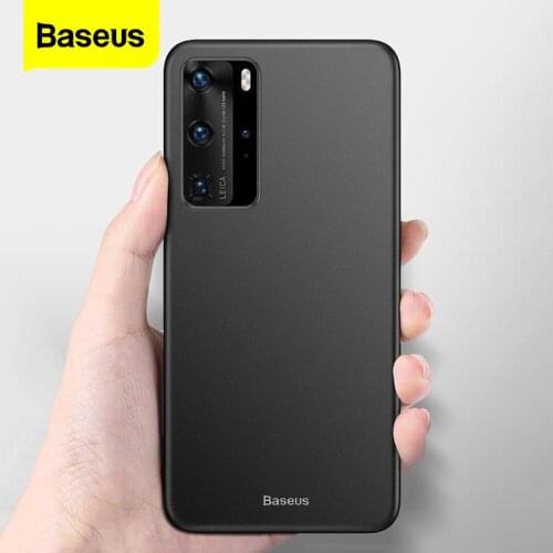 Baseus Ultra Thin Phone Case For Huawei P40 Pro Plus P40 Case Coque Matte Clear Shockproof Back Cover For Huawei P 40 Pro Fundas